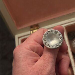 Silver Zodiac Ring